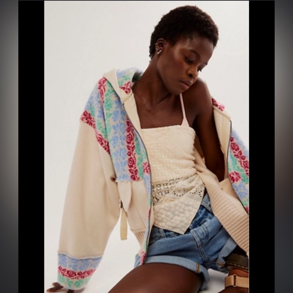 Free People Rockwell Sweatshirt In Neutral